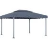 VidaXL Tonnelle 400x300 Cm Anthracite Aluminium - Anthracite