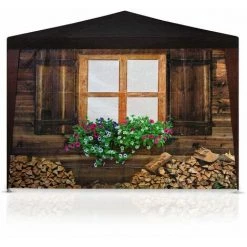 DEUBA Chapiteau De Fête Tente Réception Jardin Motif Chalet Oktoberfest 6x3m -Tente de réception Soldes 18477304 3