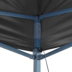 VidaXL Tente De Réception Pliable Acier 2x2 M Anthracite Avec 2 Parois - Anthracite -Tente de réception Soldes 18801365 3