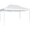 VidaXL Tente De Réception Pliable Professionnelle 3x4 M Acier Blanc - Blanc -Tente de réception Soldes 18801421 1