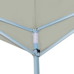VidaXL Belvédère Pliable Crème 5x5 M 2 Parois - Crème -Tente de réception Soldes 18801453 3