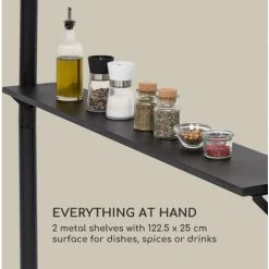 Blumfeldt Steakhouse Wings Pavillon 244x260x152cm 160 G/m² Polyester Acier Gris 11 Blumfeldt Steakhouse Wings Pavillon 244x260x152cm 160 G/m² Polyester Acier Gris -Tente de réception Soldes 19171063 5