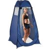Relaxdays Tente De Douche Camping, Pop Up, HxLxP: 190 X 120 X 120 Cm, Cabine D’essayage, étanche, Compacte, UV 50+, Bleu -Tente de réception Soldes 19215415 1