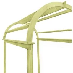 YOUTHUP Arche à Treillis 125x150x235 Cm Bois De Pin Imprégné - Vert -Tente de réception Soldes 19255023 3