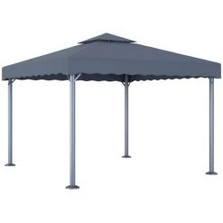 YOUTHUP Tonnelle 300 X 300 Cm Anthracite