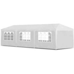 YOUTHUP Tente De Réception 3 X 9 M Blanc -Tente de réception Soldes 19552185 2