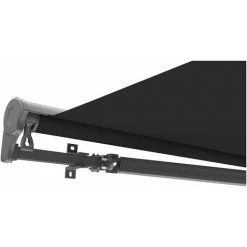 RED DECO Store Banne Motorisé 3x2.5m ORLANDO Gris Aluminium Avec Télécommande - Gris -Tente de réception Soldes 19649008 4