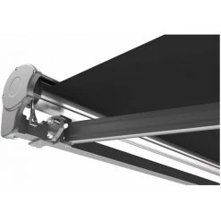 RED DECO Store Banne Motorisé LED 3x2.5m VEGAS Gris Aluminium Avec Télécommande - Gris -Tente de réception Soldes 19649013 4