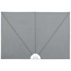 ASUPERMALL Auvent Lateral Pliable De Terrasse Gris 400 X 200 Cm 9 ASUPERMALL Auvent Lateral Pliable De Terrasse Gris 400 X 200 Cm -Tente de réception Soldes 19682049 3