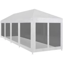 ASUPERMALL Tente De Reception Avec 10 Parois En Maille 12 X 3 M -Tente de réception Soldes 19682192 5