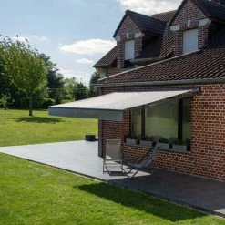 HAPPY GARDEN Store Banne SAULE 2,95 × 2,5m - Toile Grise Et Structure Grise - Gris 11 HAPPY GARDEN Store Banne SAULE 2,95 × 2,5m - Toile Grise Et Structure Grise - Gris -Tente de réception Soldes 19803185 5