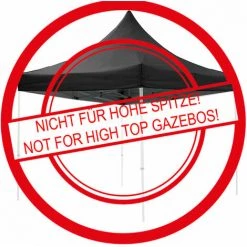 Quick-Star Gazebo Housse De Protection 3 X 4 M Protection étanche Et Transparente Contre Les Intempéries -Tente de réception Soldes 20378784 5