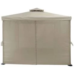 HABITAT ET JARDIN Tonnelle-Pergola En Polyester "Olivia" - 3 X 3 M - Ecru - Ecru. -Tente de réception Soldes 20731277 4