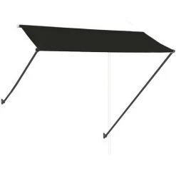 ASUPERMALL Auvent Retractable Avec LED 300x150 Cm Anthracite 11 ASUPERMALL Auvent Retractable Avec LED 300x150 Cm Anthracite -Tente de réception Soldes 20850278 5