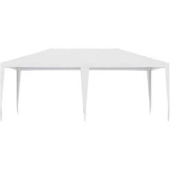 ASUPERMALL Tente De Reception 4x6 M Blanc -Tente de réception Soldes 20853839 4