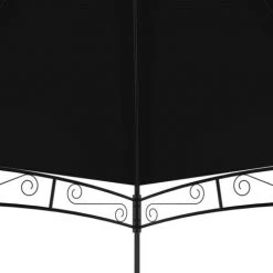 VidaXL Belvédère De Jardin 3x3 M Anthracite 180 G/m² - Anthracite -Tente de réception Soldes 22203135 4