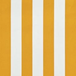 ASUPERMALL Auvent Retractable Avec LED 400x150 Cm Jaune Et Blanc -Tente de réception Soldes 22620578 3