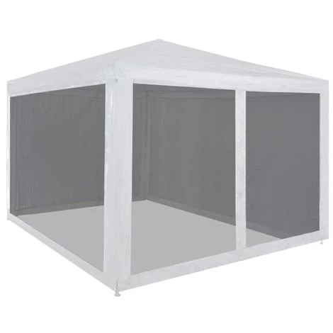 ASUPERMALL Tente De Reception Avec 4 Parois En Maille 3 X 3 M 5 ASUPERMALL Tente De Reception Avec 4 Parois En Maille 3 X 3 M – Image 3