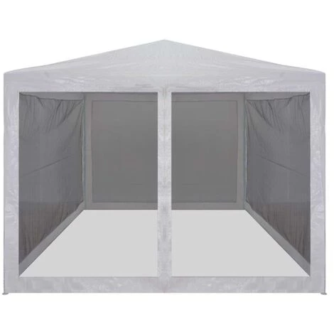 ASUPERMALL Tente De Reception Avec 4 Parois En Maille 3 X 3 M 6 ASUPERMALL Tente De Reception Avec 4 Parois En Maille 3 X 3 M – Image 4
