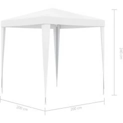 ASUPERMALL Tente De Reception 2x2 M Blanc 10 ASUPERMALL Tente De Reception 2x2 M Blanc -Tente de réception Soldes 22629472 4