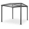 Blumfeldt Pantheon Solid Sky Flat Pergola Auvent 3x3m Polycarbonate Gris 1 Blumfeldt Pantheon Solid Sky Flat Pergola Auvent 3x3m Polycarbonate Gris -Tente de réception Soldes 22845468 1