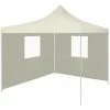 ASUPERMALL Tente Pliable Avec 2 Parois 3 X 3 M Creme 2 ASUPERMALL Tente Pliable Avec 2 Parois 3 X 3 M Creme -Tente de réception Soldes 22849012 1