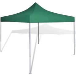 Topdeal Tente Pliable Verte 3 X 3 M