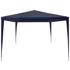 Topdeal Tente De Réception 3 X 4 M PE Bleu -Tente de réception Soldes 23272237 3