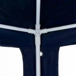 Topdeal Tente De Réception 3 X 4 M PE Bleu -Tente de réception Soldes 23272237 4