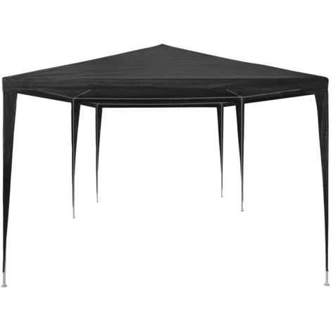 Topdeal Tente De Réception 3 X 6 M PE Anthracite 4 Topdeal Tente De Réception 3 X 6 M PE Anthracite – Image 2
