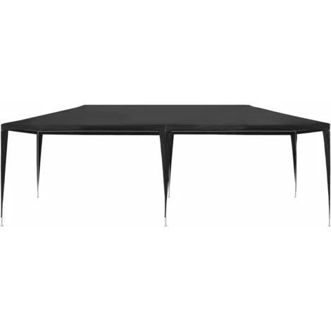 Topdeal Tente De Réception 3 X 6 M PE Anthracite 5 Topdeal Tente De Réception 3 X 6 M PE Anthracite – Image 3