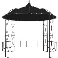 ASUPERMALL Belvedere 300 X 290 Cm Anthracite Rond 10 ASUPERMALL Belvedere 300 X 290 Cm Anthracite Rond -Tente de réception Soldes 23513287 4
