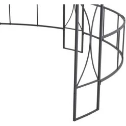 ASUPERMALL Belvedere 300 X 290 Cm Anthracite Rond 11 ASUPERMALL Belvedere 300 X 290 Cm Anthracite Rond -Tente de réception Soldes 23513287 5