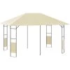 ASUPERMALL Belvedere De Jardin 4x3 M Creme 160 G/m² 1 ASUPERMALL Belvedere De Jardin 4x3 M Creme 160 G/m² -Tente de réception Soldes 23513381 1