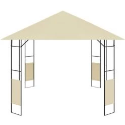 ASUPERMALL Belvedere De Jardin 4x3 M Creme 160 G/m² -Tente de réception Soldes 23513381 3