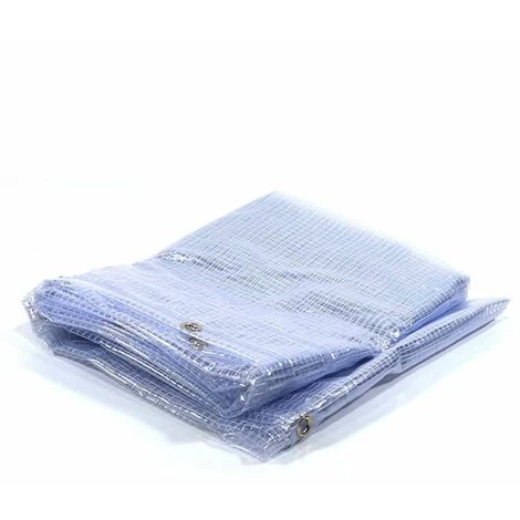 TECPLAST Toile Pergola 2,1x4,5 M 400PR - Bâche Armée Transparente étanche Pour Pergola - Haute Performance - Made In France - Transparente Armée 3 TECPLAST Toile Pergola 2,1x4,5 M 400PR - Bâche Armée Transparente étanche Pour Pergola - Haute Performance - Made In France - Transparente Armée