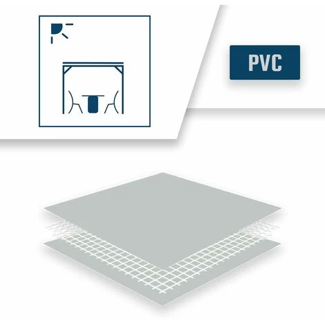 TECPLAST Toile Pergola 2,1x4,5 M 400PR - Bâche Armée Transparente étanche Pour Pergola - Haute Performance - Made In France - Transparente Armée 6 TECPLAST Toile Pergola 2,1x4,5 M 400PR - Bâche Armée Transparente étanche Pour Pergola - Haute Performance - Made In France - Transparente Armée - Image 4