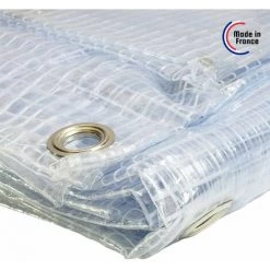 TECPLAST Toile Pergola 2,1x4,5 M 400PR - Bâche Armée Transparente étanche Pour Pergola - Haute Performance - Made In France - Transparente Armée 11 TECPLAST Toile Pergola 2,1x4,5 M 400PR - Bâche Armée Transparente étanche Pour Pergola - Haute Performance - Made In France - Transparente Armée -Tente de réception Soldes 23710967 5