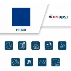 TECPLAST Toile Pergola Bleue 2x3 M 680PR - Qualité 10 Ans - Bâche Pergola Ou Tonnelle étanche Pour Terrasse - Made In France - Bleue 9 TECPLAST Toile Pergola Bleue 2x3 M 680PR - Qualité 10 Ans - Bâche Pergola Ou Tonnelle étanche Pour Terrasse - Made In France - Bleue -Tente de réception Soldes 23711170 3