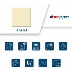 TECPLAST Toile Pergola Ivoire 3,5x5 M 680PR - Qualité 10 Ans - Bâche Pergola Ou Tonnelle étanche Pour Terrasse - Made In France - Ivoire 9 TECPLAST Toile Pergola Ivoire 3,5x5 M 680PR - Qualité 10 Ans - Bâche Pergola Ou Tonnelle étanche Pour Terrasse - Made In France - Ivoire -Tente de réception Soldes 23757875 3