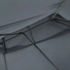 BELIANI Tonnelle De Jardin Gris Graphite 300 X 400 Cm - Gris -Tente de réception Soldes 23771361 4