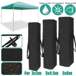 AUGIENB Jardin Extérieur Du Sac De Transport De Chapiteau De Belvédères 140*34*54cm -Tente de réception Soldes 24161359 3