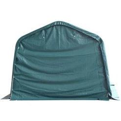 VidaXL Tente Amovible Pour Bétail PVC 550 G/m² 3,3 X 6,4 M Vert Foncé 10 VidaXL Tente Amovible Pour Bétail PVC 550 G/m² 3,3 X 6,4 M Vert Foncé -Tente de réception Soldes 24574591 4