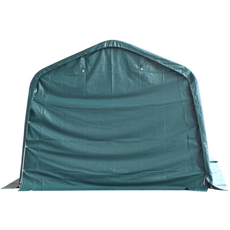 VidaXL Tente Amovible Pour Bétail PVC 550 G/m² 3,3 X 6,4 M Vert Foncé 6 VidaXL Tente Amovible Pour Bétail PVC 550 G/m² 3,3 X 6,4 M Vert Foncé – Image 4