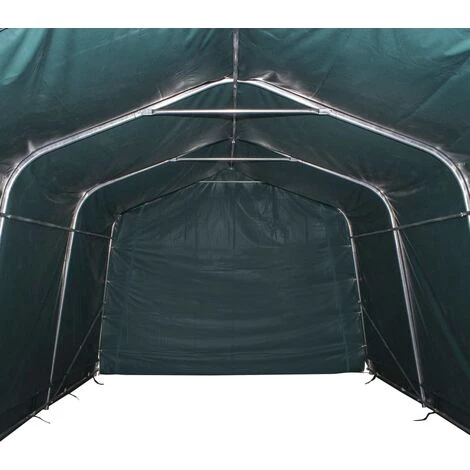 VidaXL Tente Amovible Pour Bétail PVC 550 G/m² 3,3 X 6,4 M Vert Foncé 7 VidaXL Tente Amovible Pour Bétail PVC 550 G/m² 3,3 X 6,4 M Vert Foncé – Image 5