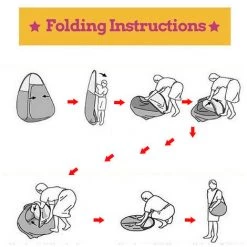 MANTA Tente De Toilette Cabine De Douche 120 X 120 X 190 Cm Camouflage -Tente de réception Soldes 24691791 5