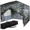 INSTENT® Tonnelle Pliante "BASIC" 3x3 M, 4 Panneaux Inclus, Couleur Camouflage Avec Sac De Rangement à Roulettes 2 INSTENT® Tonnelle Pliante "BASIC" 3x3 M, 4 Panneaux Inclus, Couleur Camouflage Avec Sac De Rangement à Roulettes -Tente de réception Soldes 24975293 1