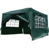 Outsunny Tonnelle Tente De Réception Barnum Pop-up Pliant 3 X 3 X 2,55 M 4 Parois Amovibles + Sac De Transport Vert 2 Outsunny Tonnelle Tente De Réception Barnum Pop-up Pliant 3 X 3 X 2,55 M 4 Parois Amovibles + Sac De Transport Vert -Tente de réception Soldes 25009141 1