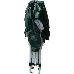 Outsunny Tonnelle Tente De Réception Barnum Pop-up Pliant 3 X 3 X 2,55 M 4 Parois Amovibles + Sac De Transport Vert -Tente de réception Soldes 25009141 5