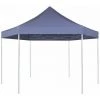 Hommoo Chapiteau Pliable Pop-up Hexagonal Bleu Fonce 3,6x3,1 M HDV26803 -Tente de réception Soldes 25140255 1